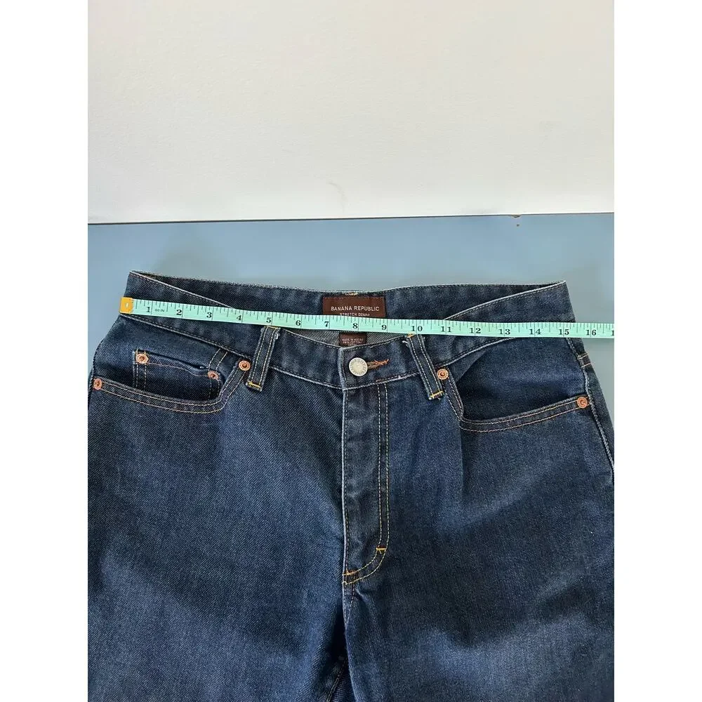 Banana Republic womens jeans size 8Long cropped cute hem